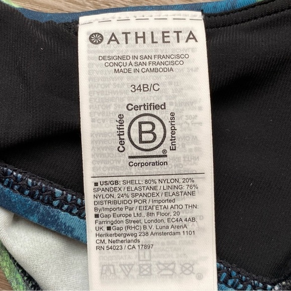 Athleta Bondi Bra Cup Tankini Size 34B/C NWT - Picture 11 of 13